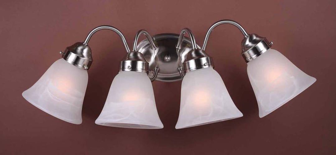 Volume Marti/ Minster Brushed Nickel V1574-33 Bath Vanity Light - Brushed Nickel