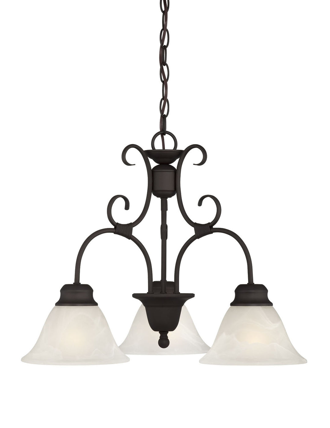 Volume Troy Antique Bronze V2143-79 Chandelier Light - Antique Bronze