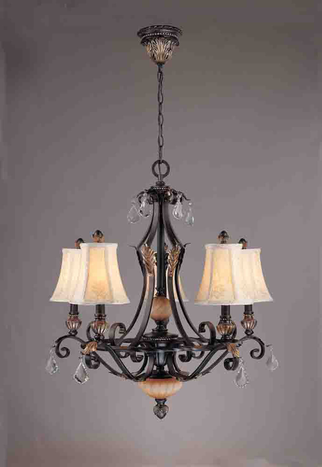 Volume Andalusia V3515-73 Chandelier Light - Vintage Bronze