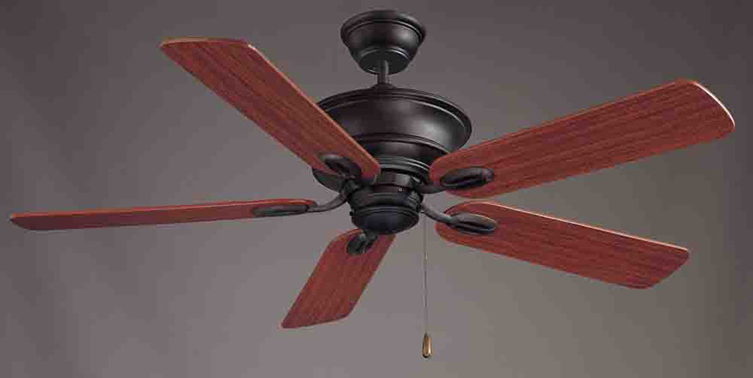 Volume Rainier V4145-65 Ceiling Fan 52 - Foundry Bronze, Rosewood/Walnut/