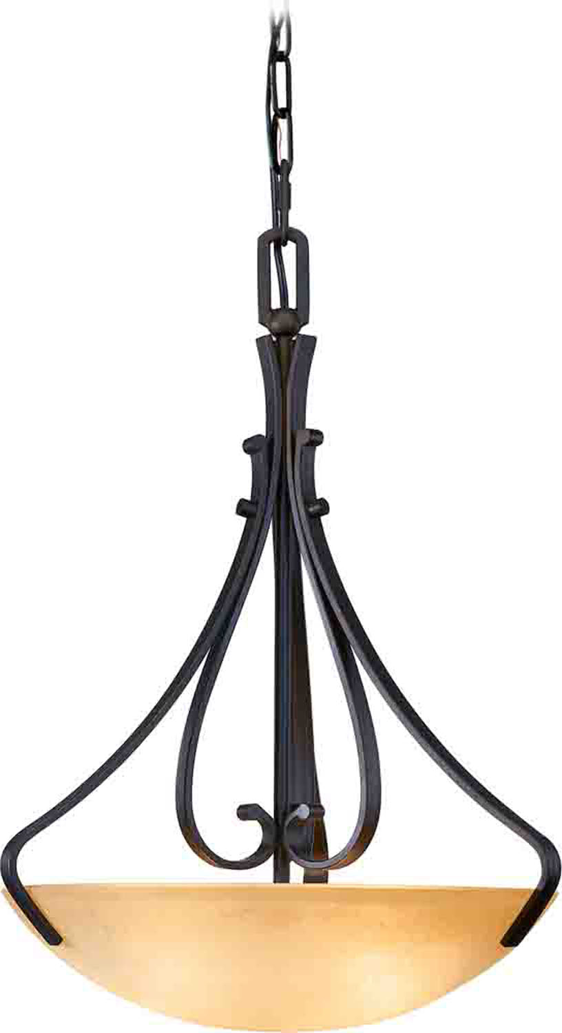 Volume Rainier V4163-65 Pendant Light - Foundry Bronze