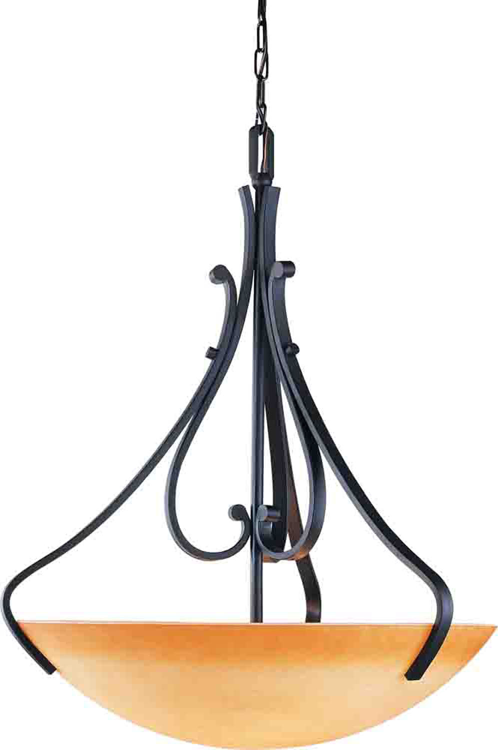 Volume Rainier V4164-65 Pendant Light - Foundry Bronze