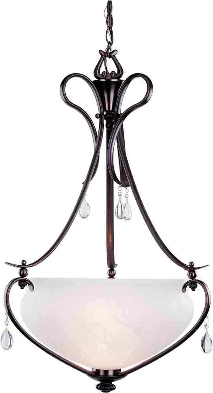 Volume Parisian V4231-27 Pendant Light - Florence Bronze