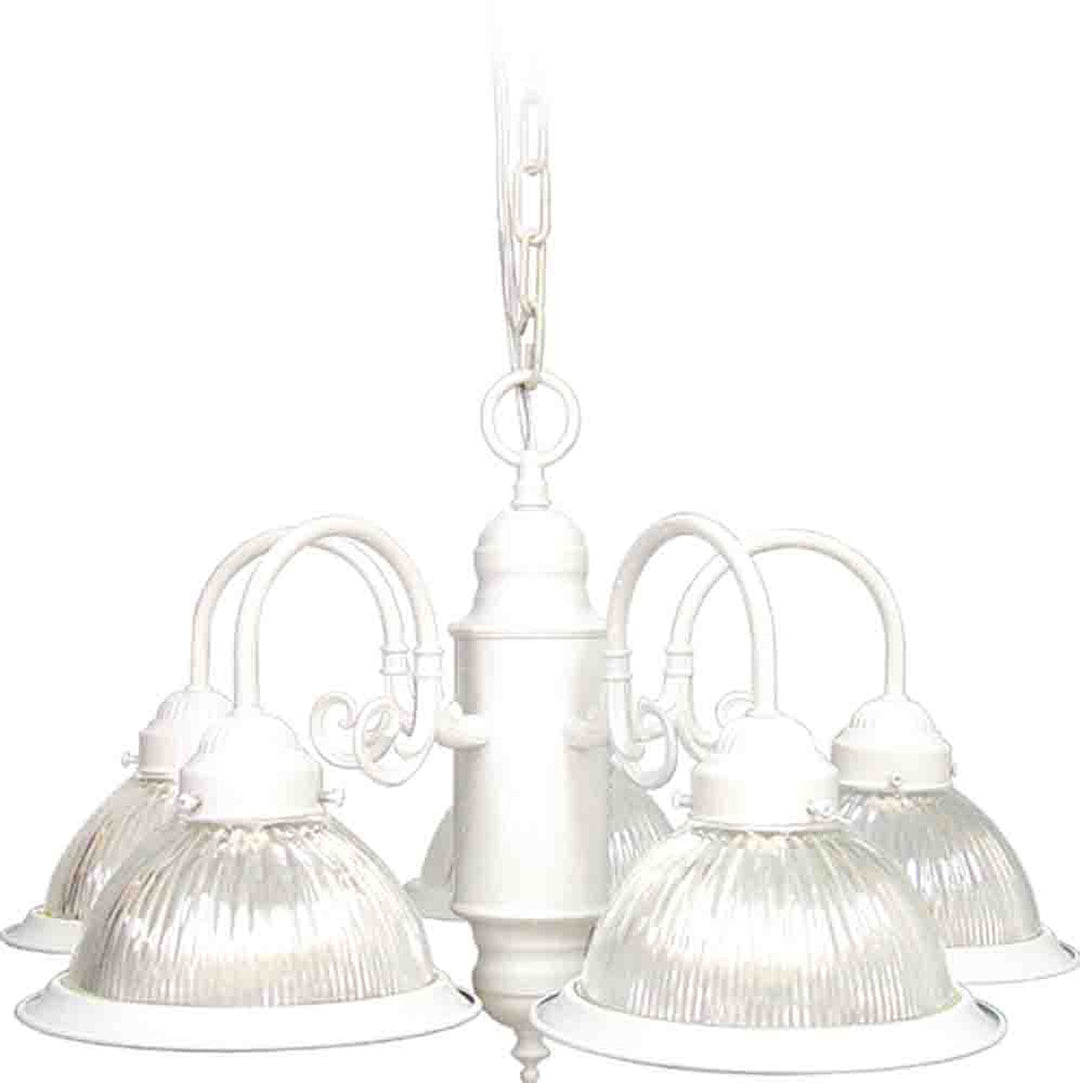Volume Roth Textured White V4745-15 Chandelier Light - Textured White
