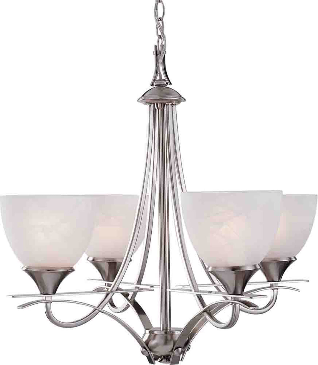 Volume Durango V4834-33 Chandelier Light - Brushed Nickel
