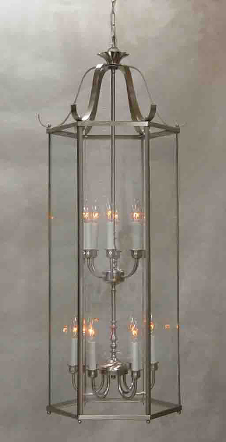 Volume Chandelier Brushed Nickel V5102-33 Pendant Light - Brushed Nickel