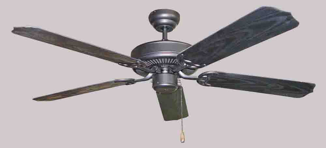 Volume Ceiling fan V5953-5 Ceiling Fan 52 - Black, Rosewood ABS/