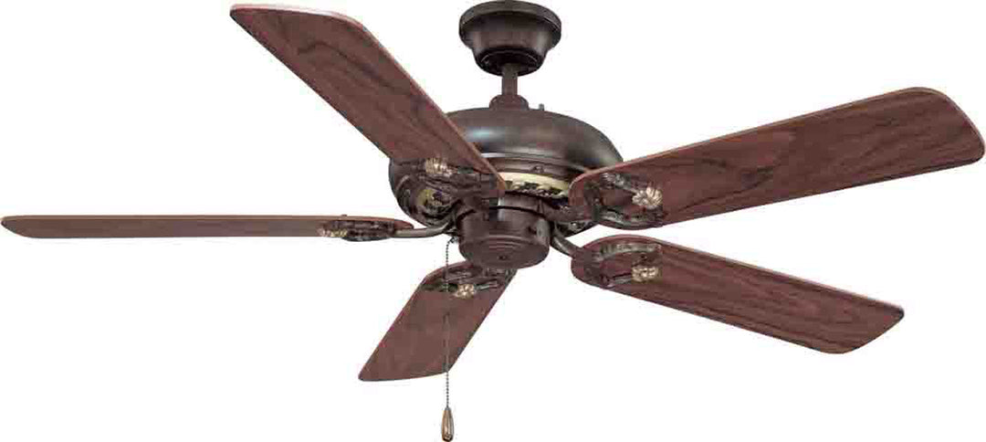 Volume Andalusia V6192-82 Ceiling Fan 52 - Vintage Bronze, Rosewood/Walnut/