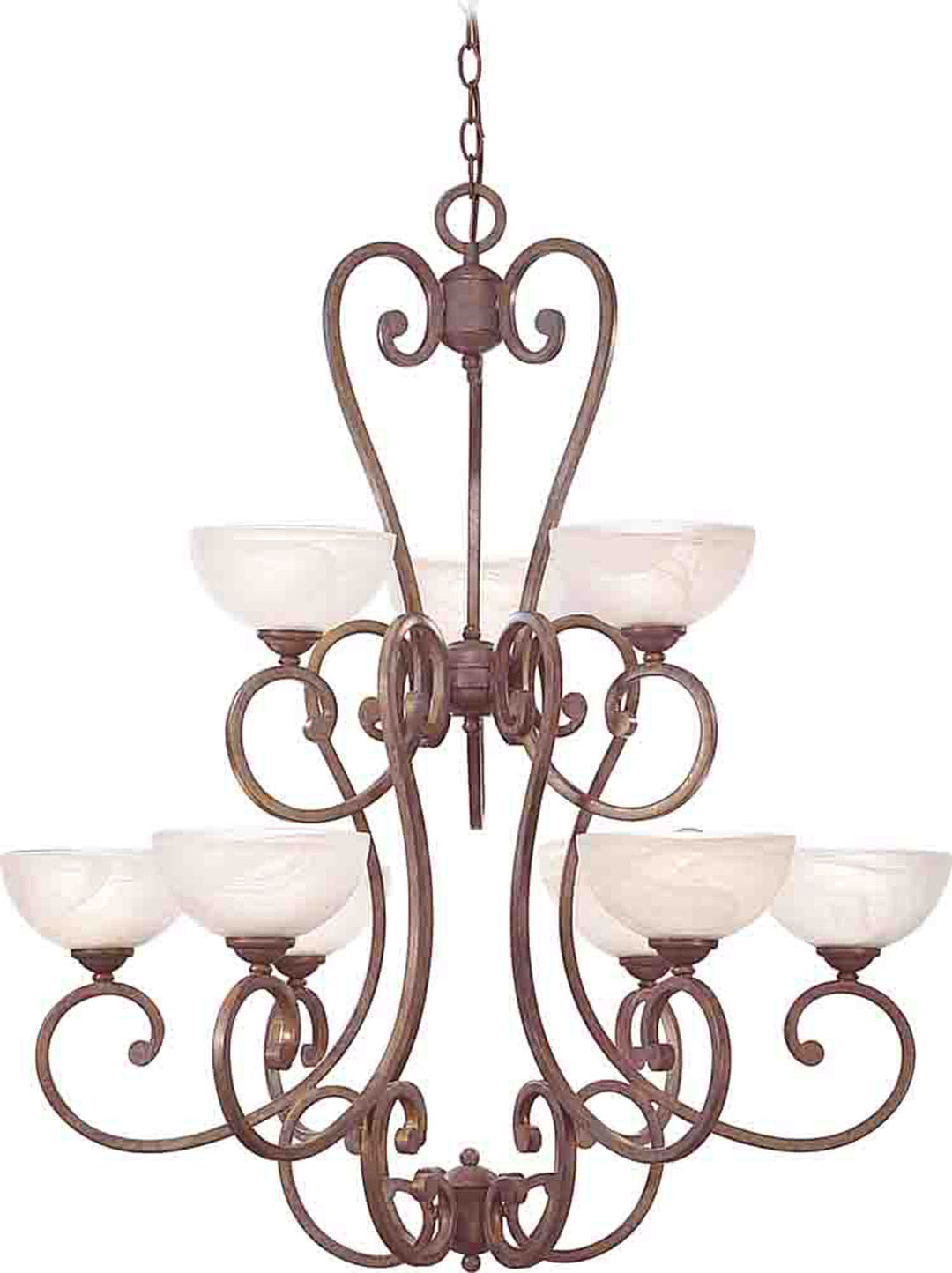 Volume Inverness V7179-22 Chandelier Light - Prairie Rock
