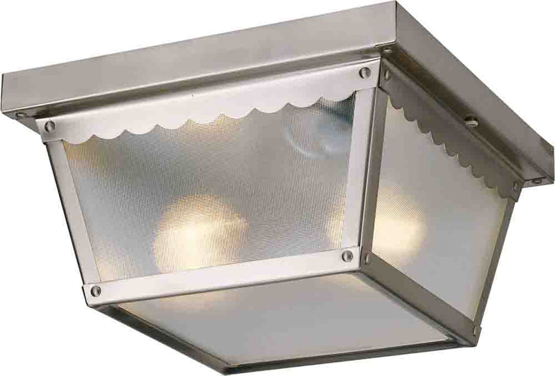 Volume Lighting V7232-33 Outdoor Brushed Nickel Outdoor Brushed Nickel
