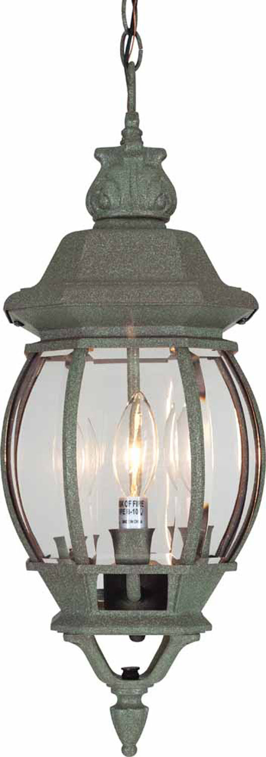 Volume Lighting V8762-24 Outdoor Molttled Verde Green Outdoor Molttled Verde Green