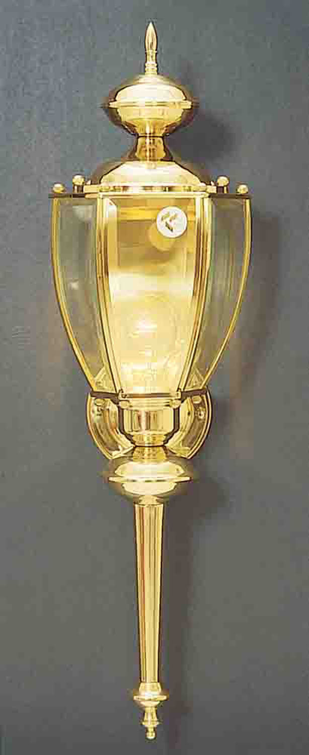 Volume Lighting V9250-2 Outdoor Polished Brass Outdoor Polish Brass