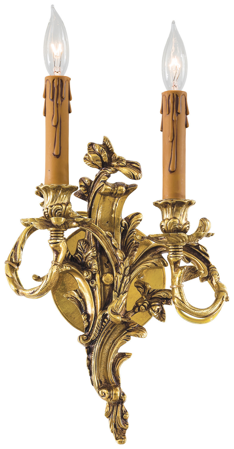 Metropolitan Metropolitan N9672 Wall Light - Stained Gold