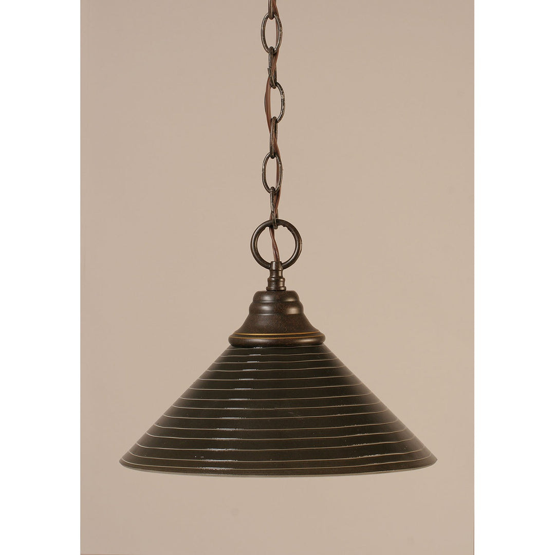 Toltec Any 10-dg-442 Pendant Light - Dark Granite