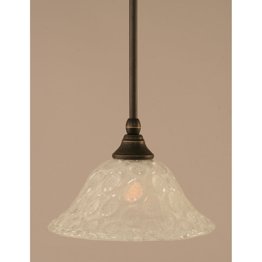 Toltec Stem Mini Pendant 23-dg-431 Pendant Light - Dark Granite