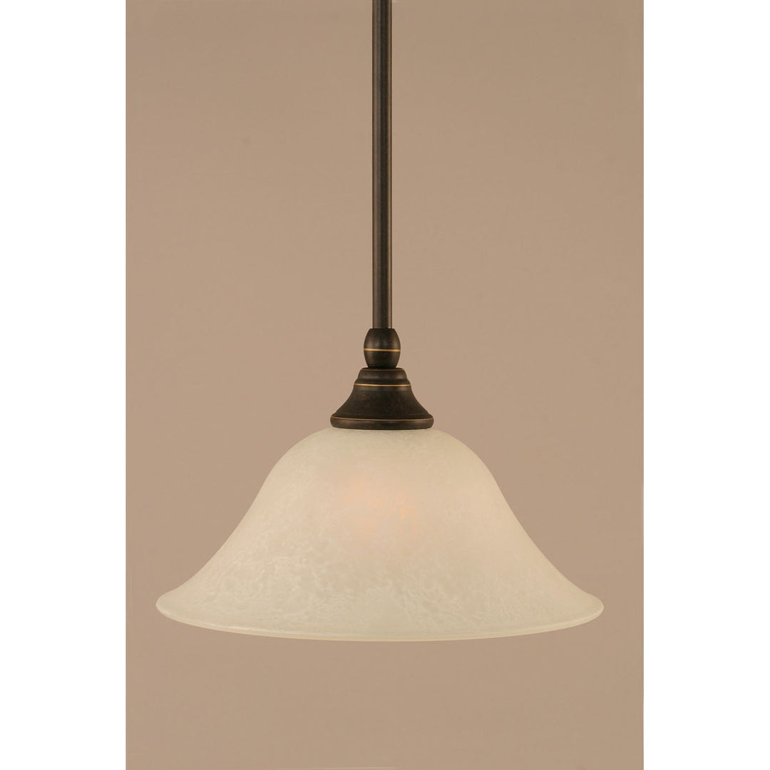 Toltec Stem Mini Pendant 23-dg-515 Pendant Light - Dark Granite