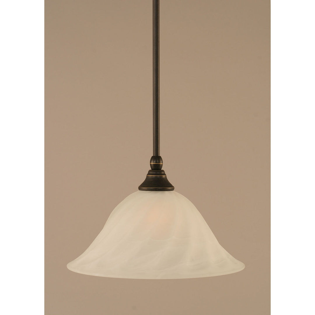 Toltec Stem Mini Pendant 23-dg-5721 Pendant Light - Dark Granite