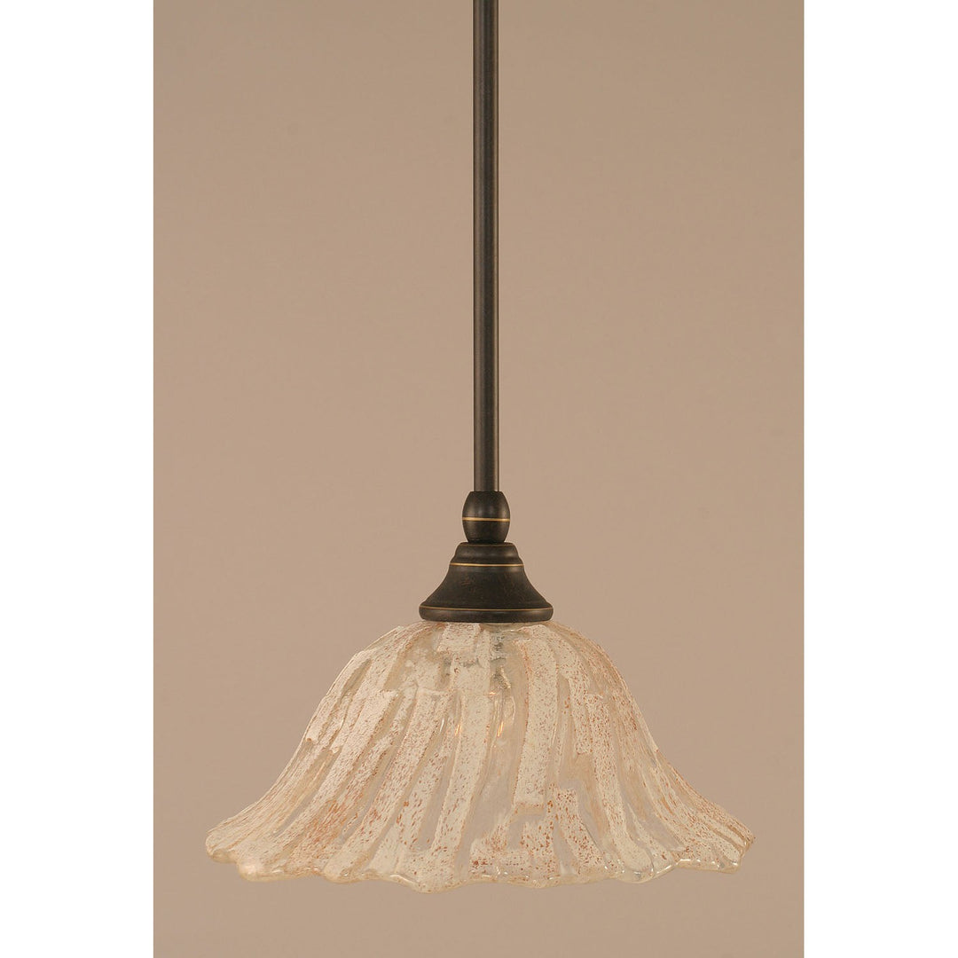 Toltec Stem Mini Pendant 23-dg-7193 Pendant Light - Dark Granite