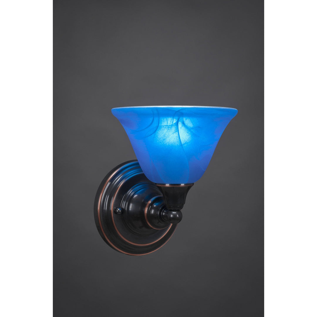 Toltec Any 40-bc-4155 Wall Sconce Light - Black Copper