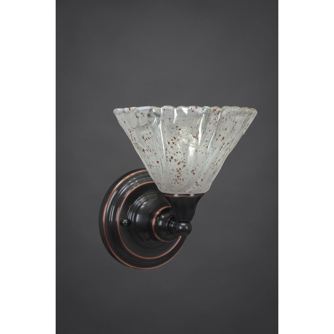 Toltec Any 40-bc-7195 Wall Sconce Light - Black Copper