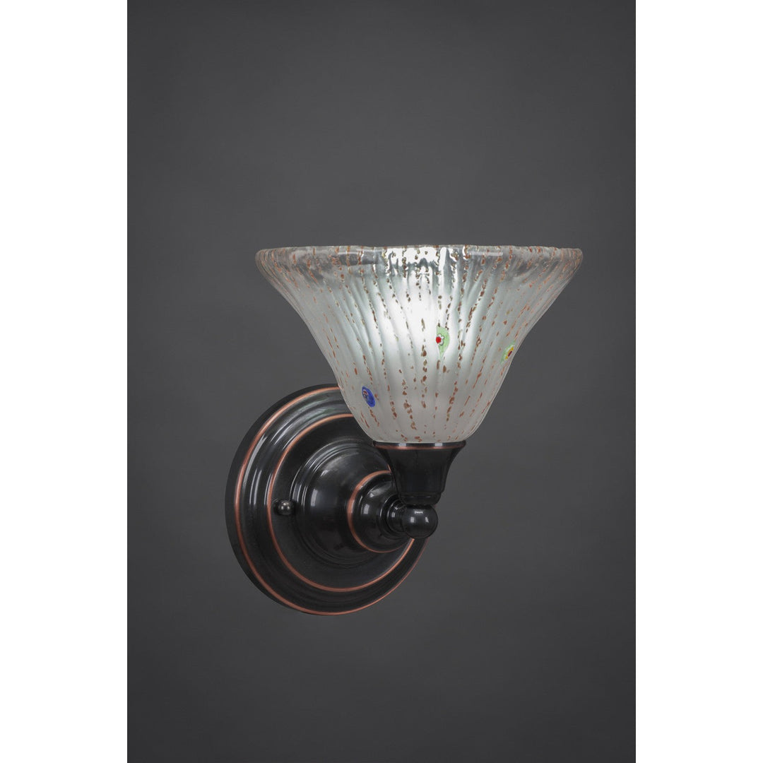 Toltec Any 40-bc-751 Wall Sconce Light - Black Copper