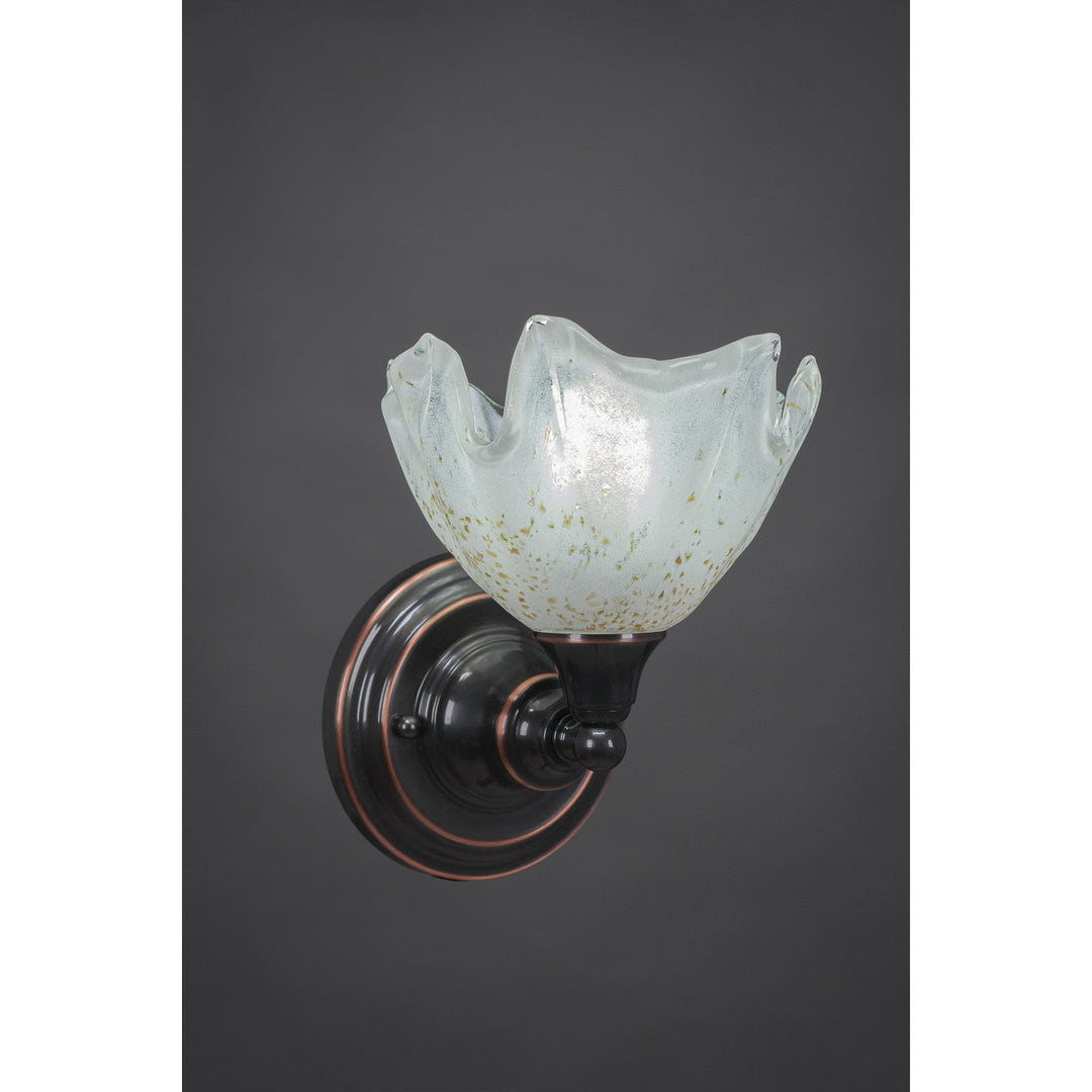 Toltec Any 40-bc-755 Wall Sconce Light - Black Copper