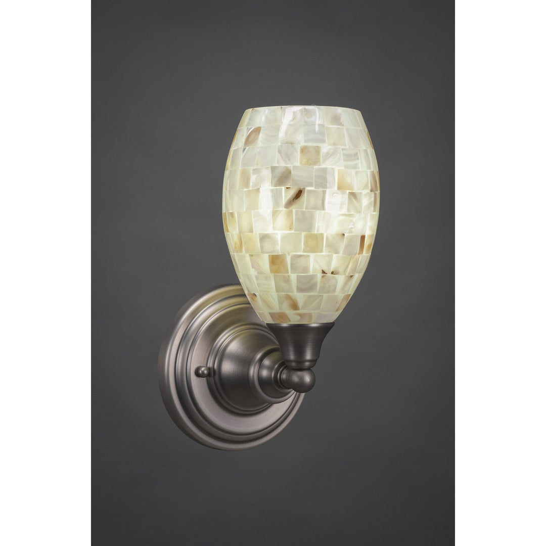 Toltec Any 40-bn-406 Wall Sconce Light - Brushed Nickel