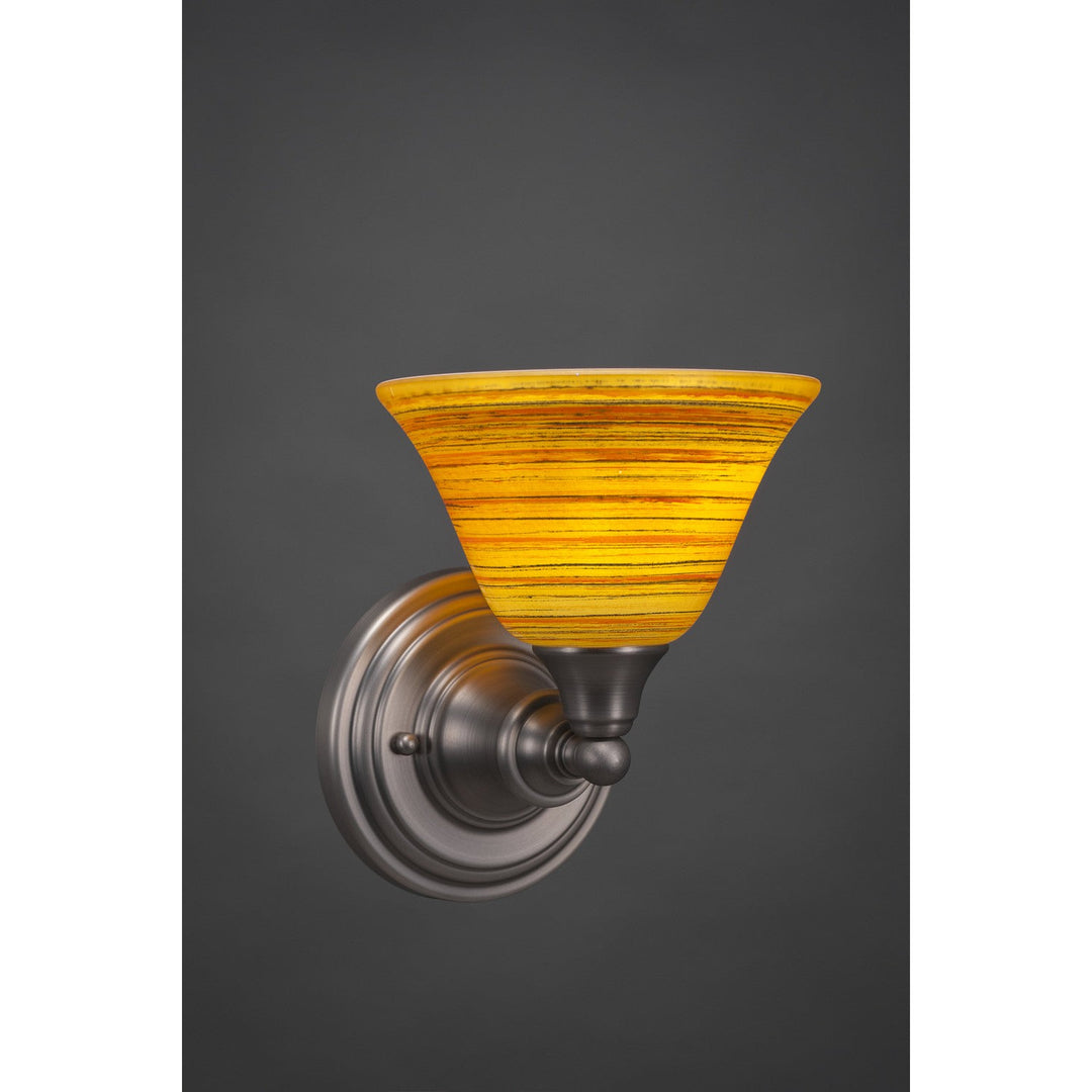 Toltec Any 40-bn-454 Wall Sconce Light - Brushed Nickel