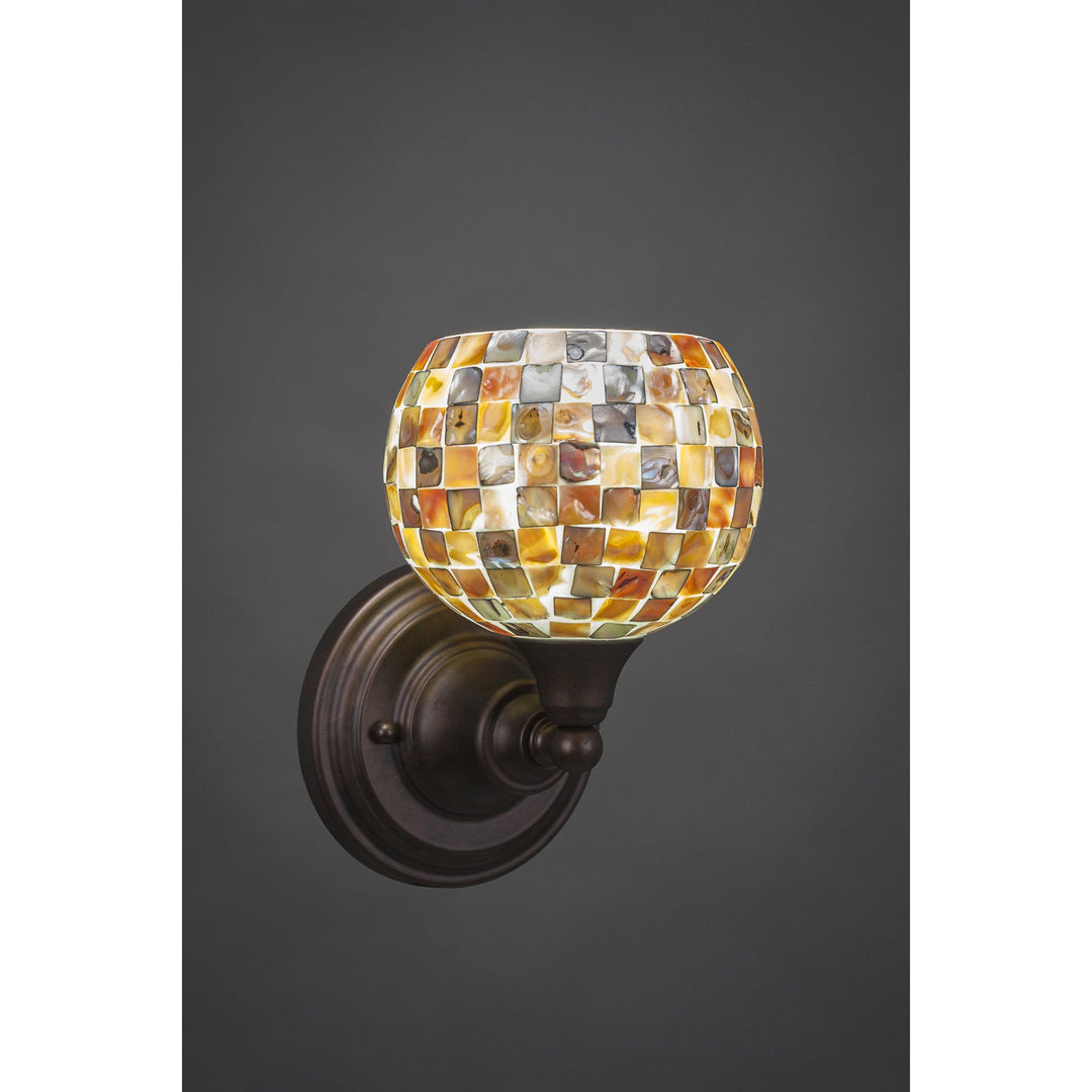 Toltec Any 40-brz-407 Wall Sconce Light - Bronze