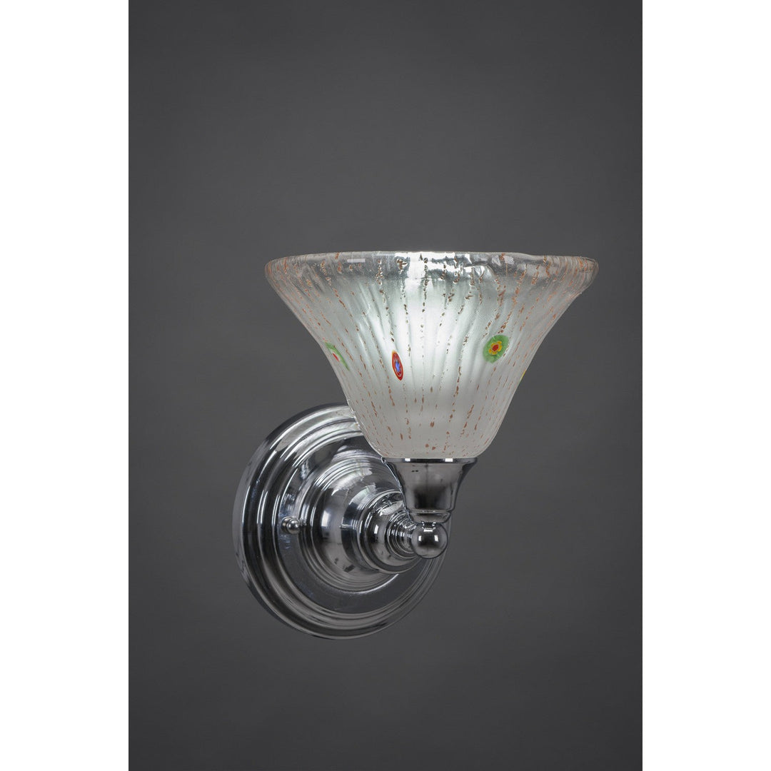 Toltec Any 40-ch-751 Wall Sconce Light - Chrome