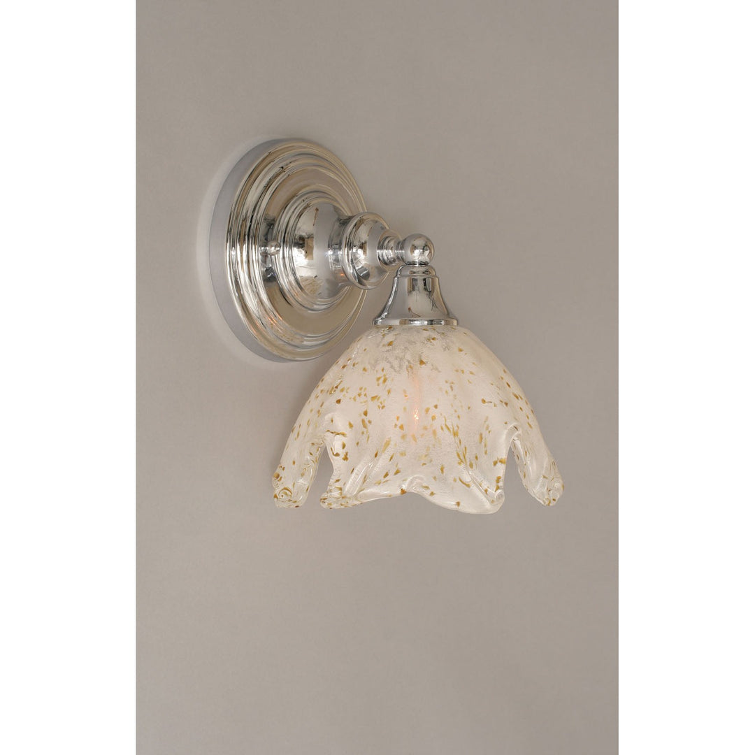 Toltec Any 40-ch-755 Wall Sconce Light - Chrome