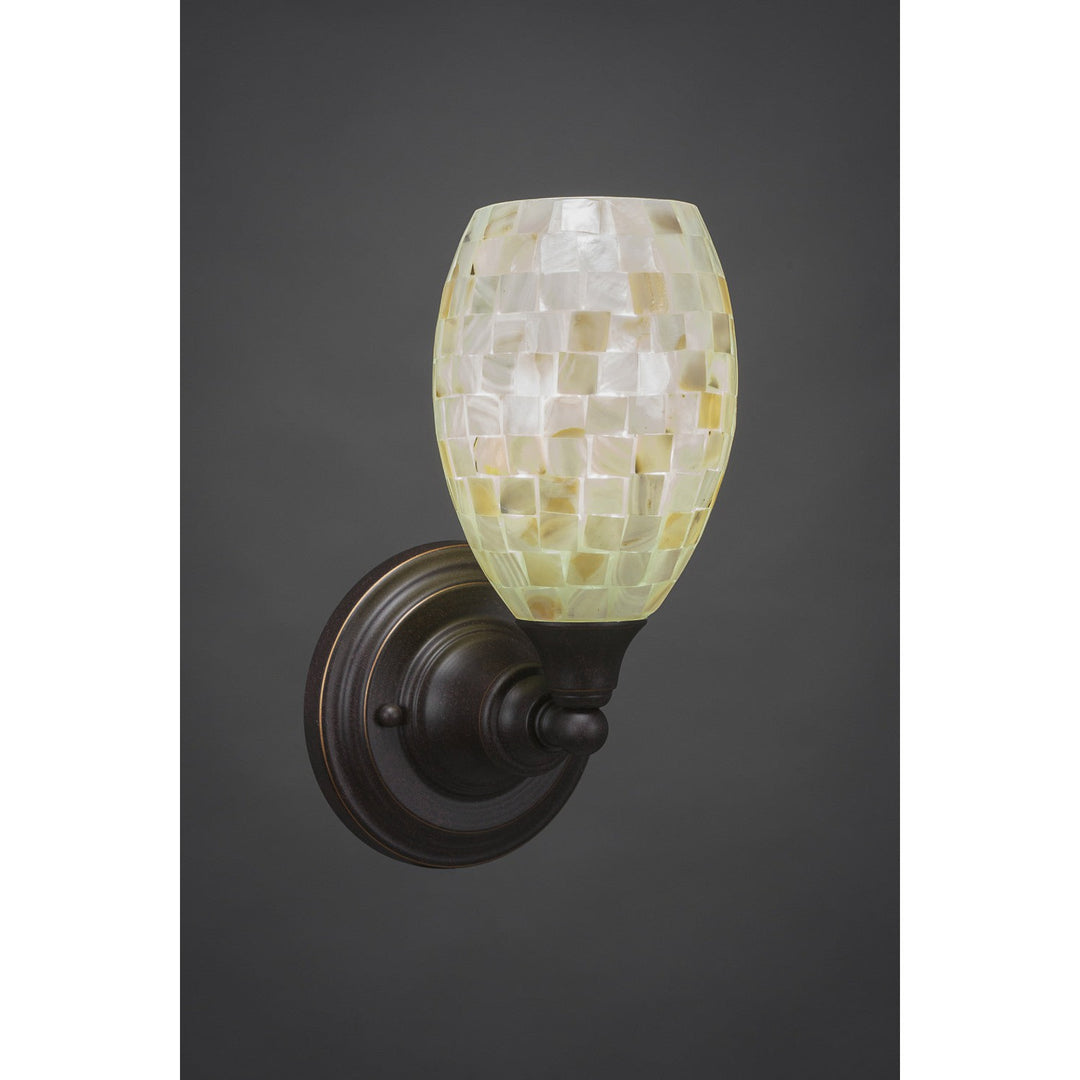 Toltec Any 40-dg-406 Wall Sconce Light - Dark Granite