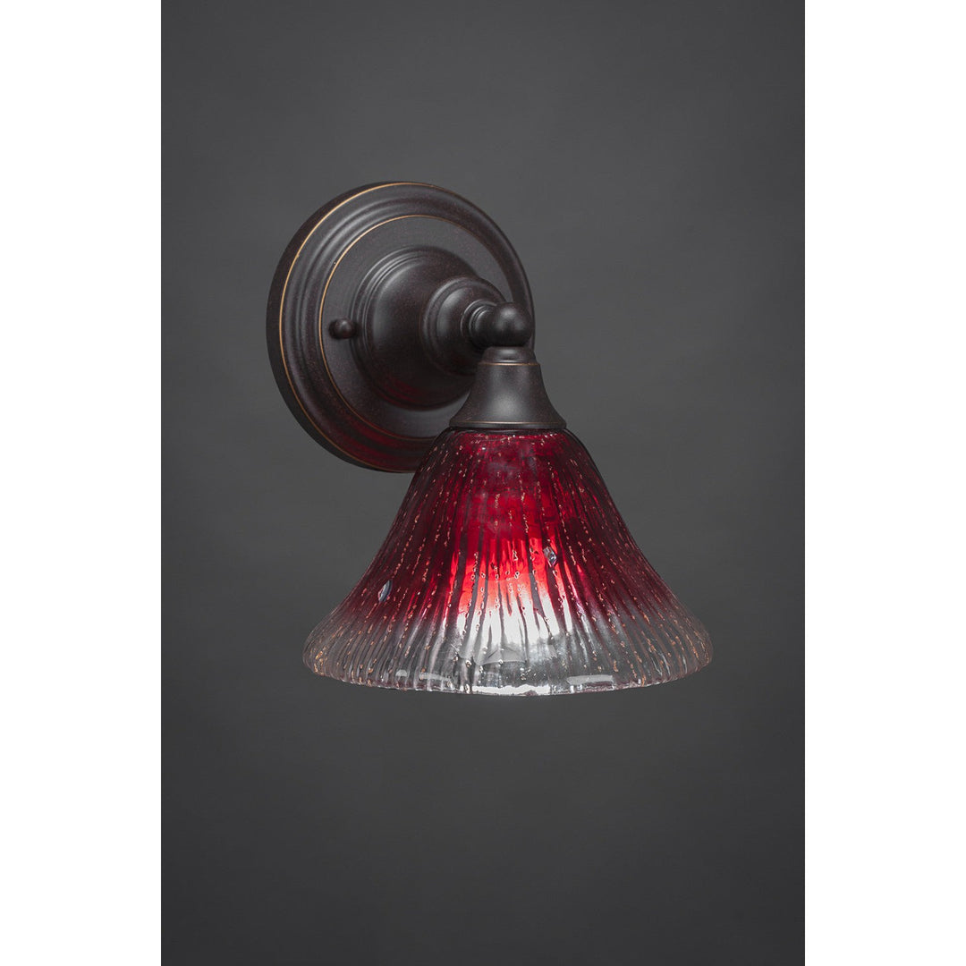 Toltec Any 40-dg-756 Wall Sconce Light - Dark Granite