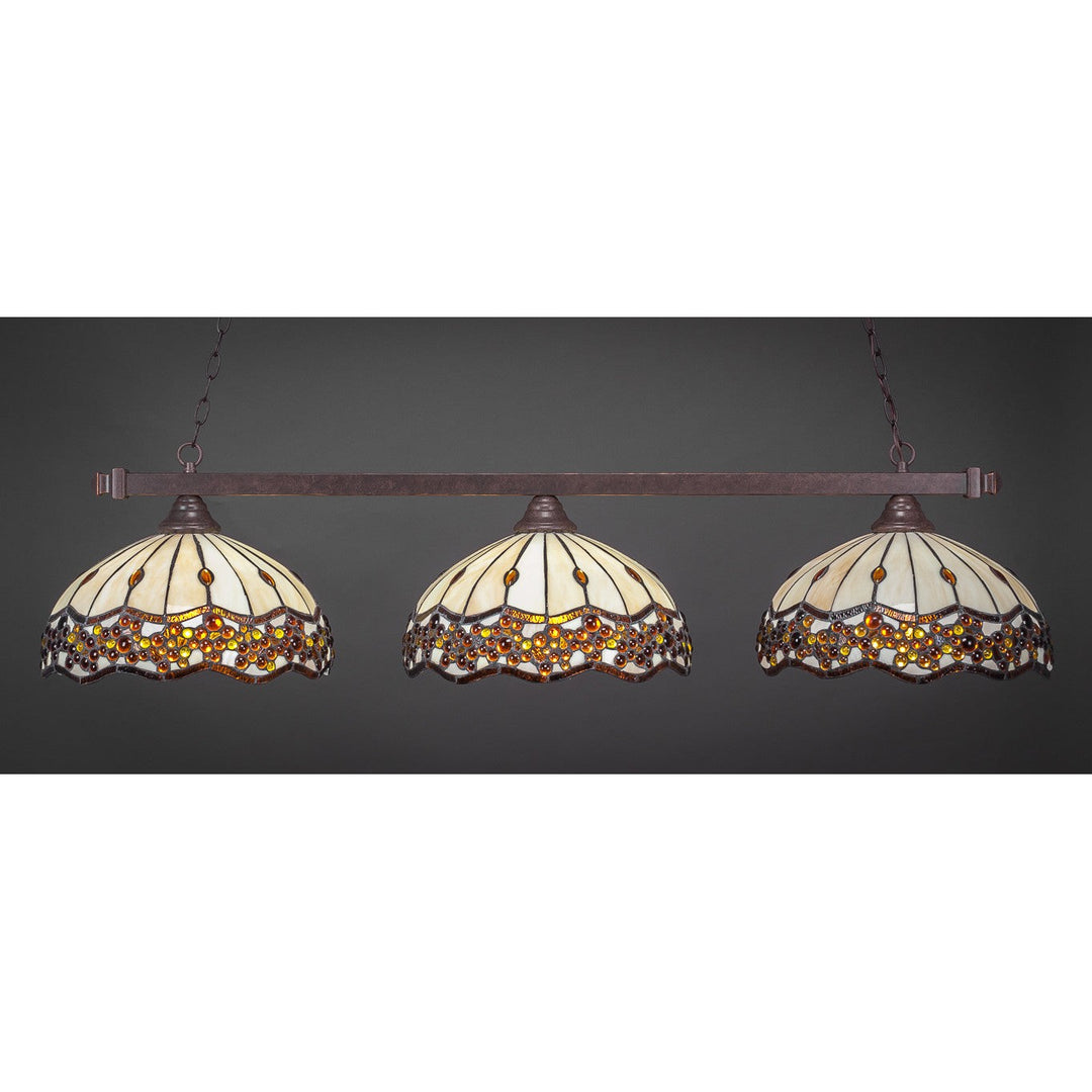 Toltec Square 803-dg-997 Pendant Light - Dark Granite