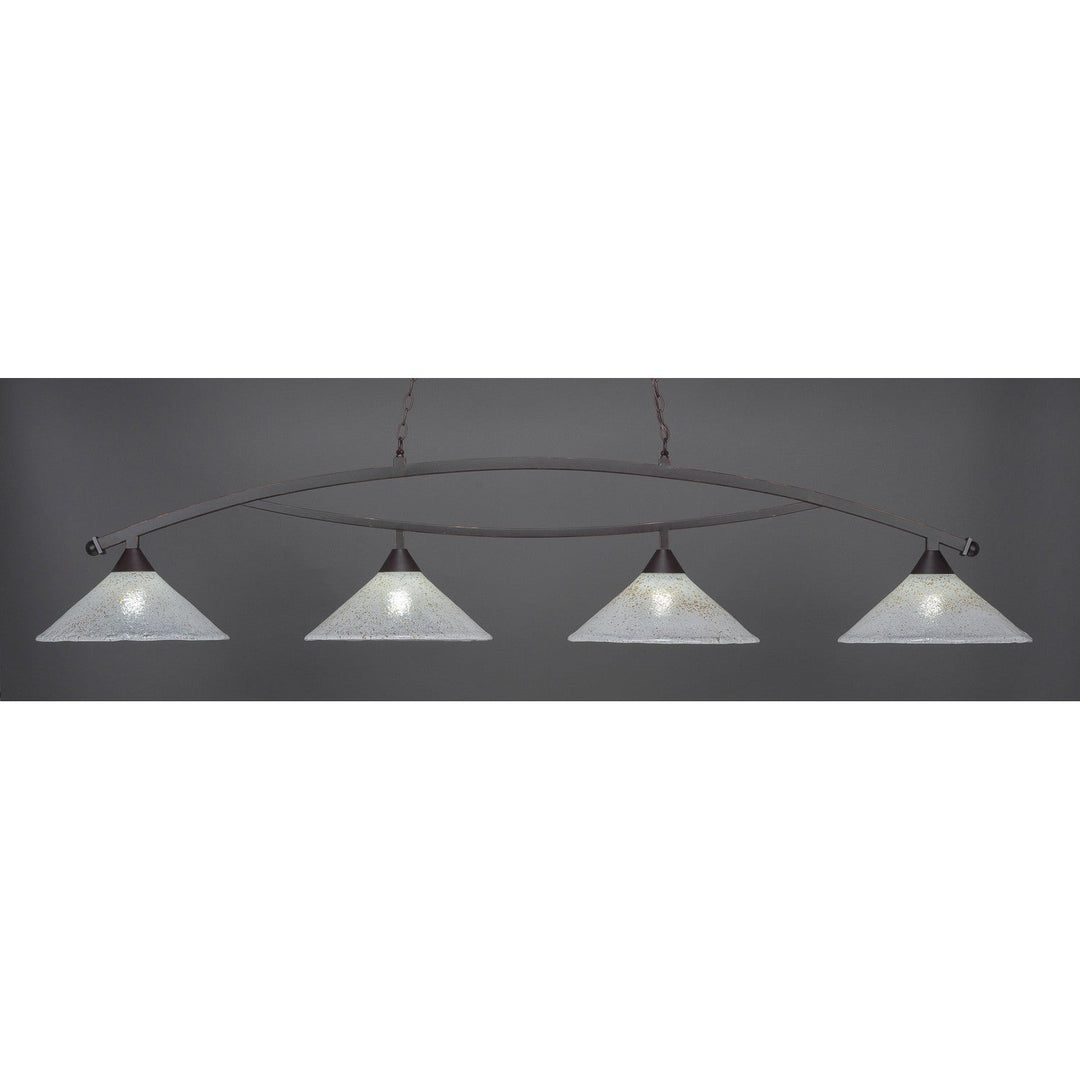 Toltec Bow 874-dg-714 Pendant Light - Dark Granite