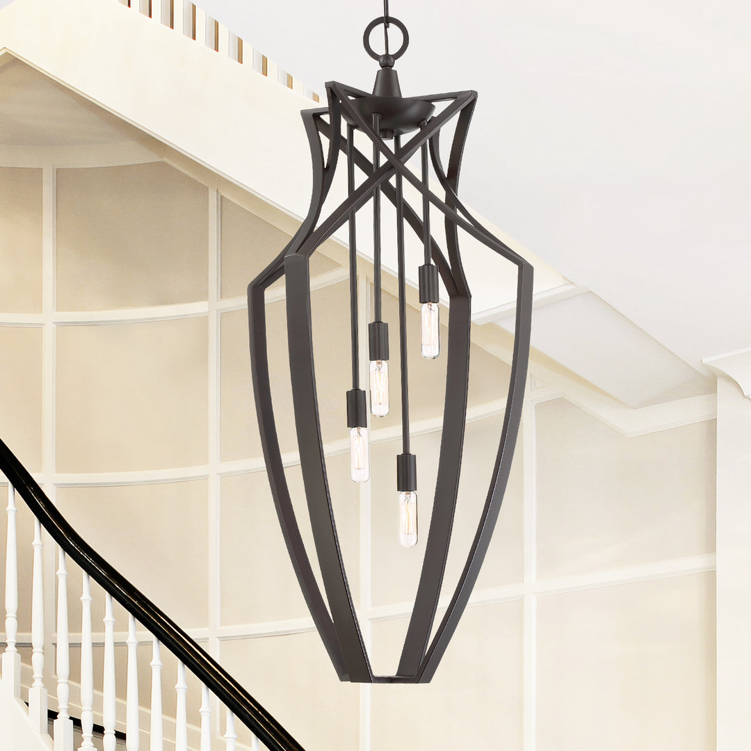 Savoy House Windsung 3-6821-4-13 Pendant Light - English Bronze