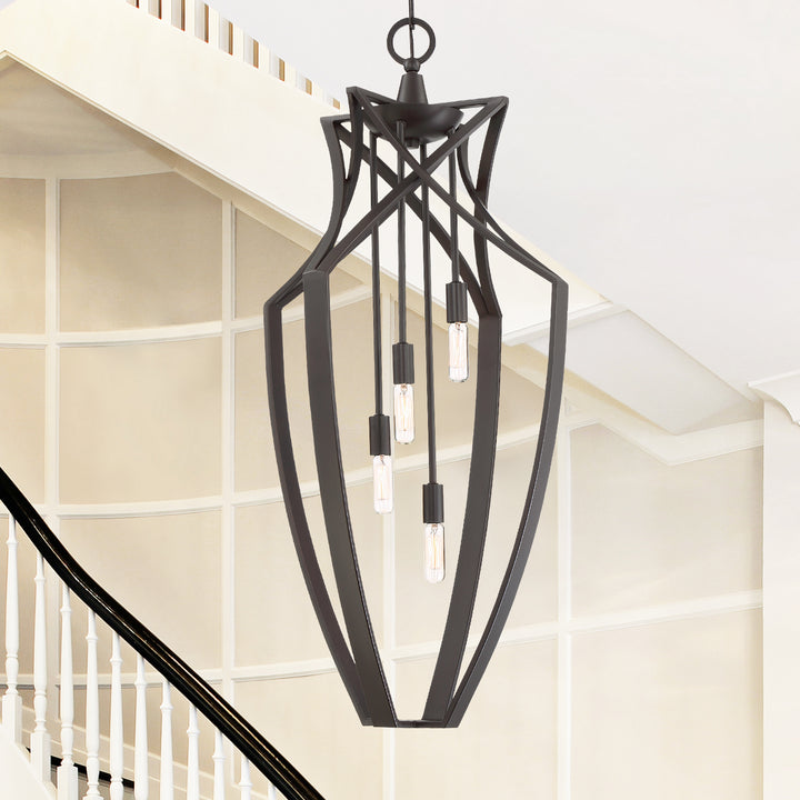 Savoy House Windsung 3-6821-4-13 Pendant Light - English Bronze