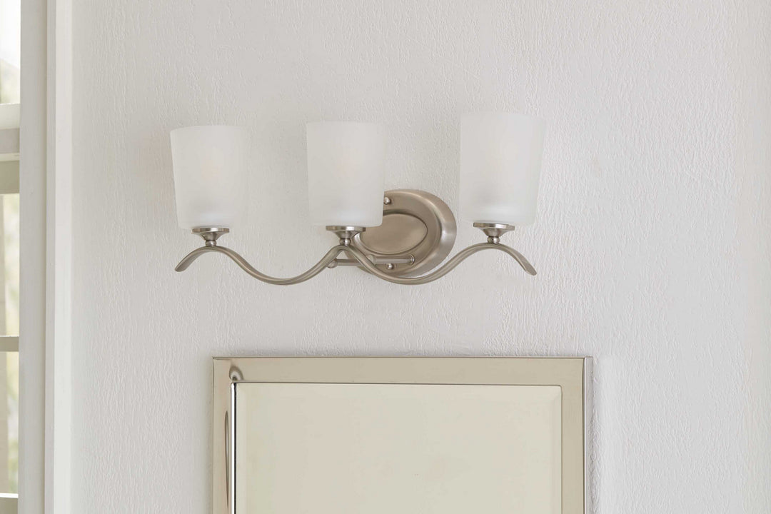 Progress Inspire P2020-09 Bath Vanity Light 23 in. wide - Brushed Nickel