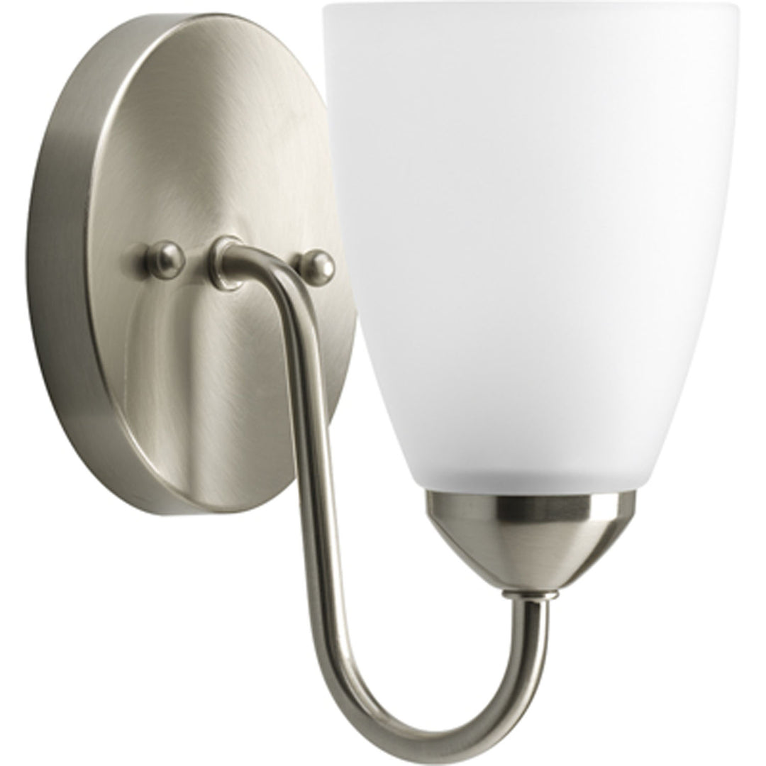 Progress Gather P2706-09 Wall Light - Brushed Nickel