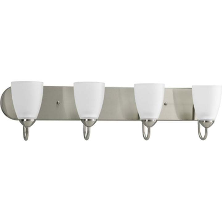 Progress Gather P2709-09 Bath Vanity Light 30 in. wide - Brushed Nickel