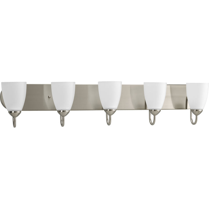 Progress Gather P2713-09 Bath Vanity Light 36 in. wide - Brushed Nickel