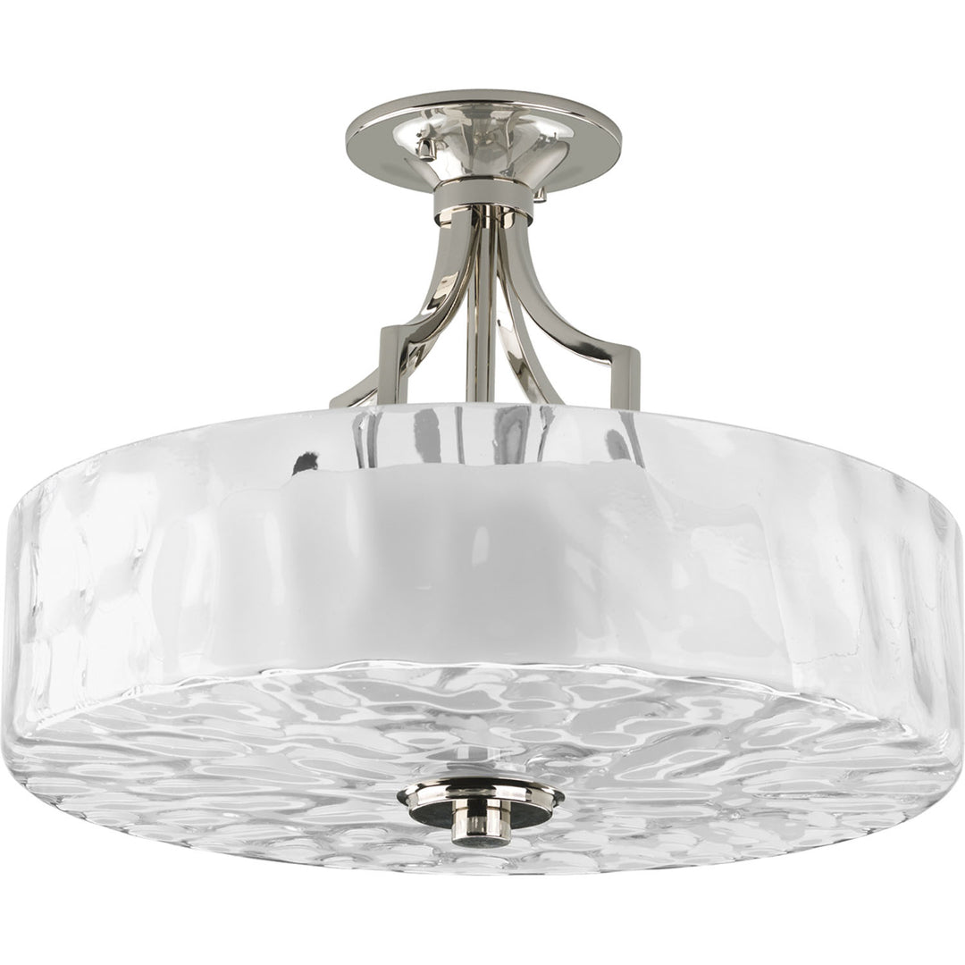 Progress Caress P3434-104 Ceiling Light - Polished Nickel