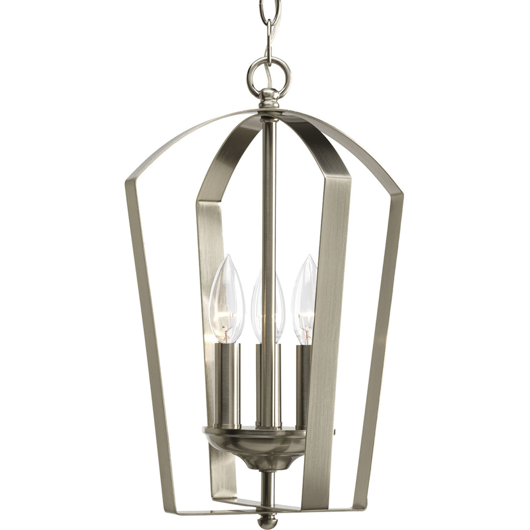 Progress Gather P3928-09 Pendant Light - Brushed Nickel