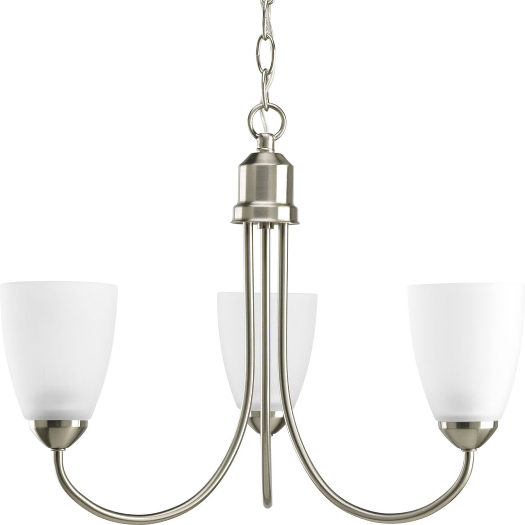 Progress Gather P4440-09 Chandelier Light - Brushed Nickel