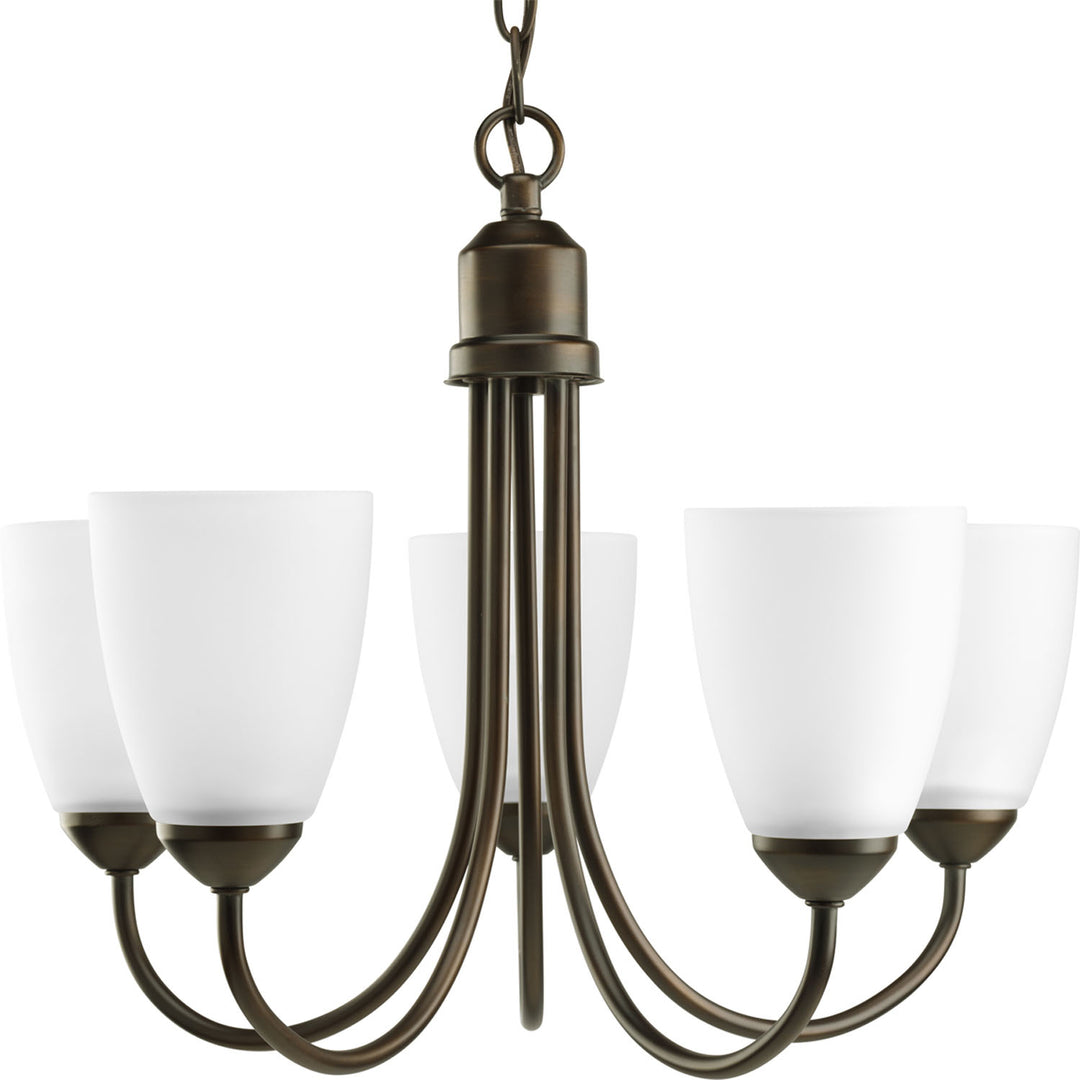Progress Gather P4441-20 Chandelier Light - Antique Bronze