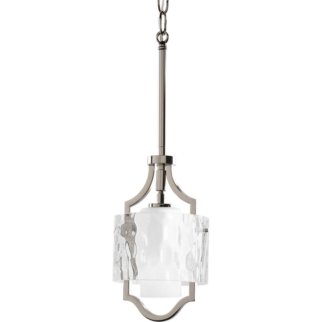 Progress Caress P5044-104WB Pendant Light - Polished Nickel