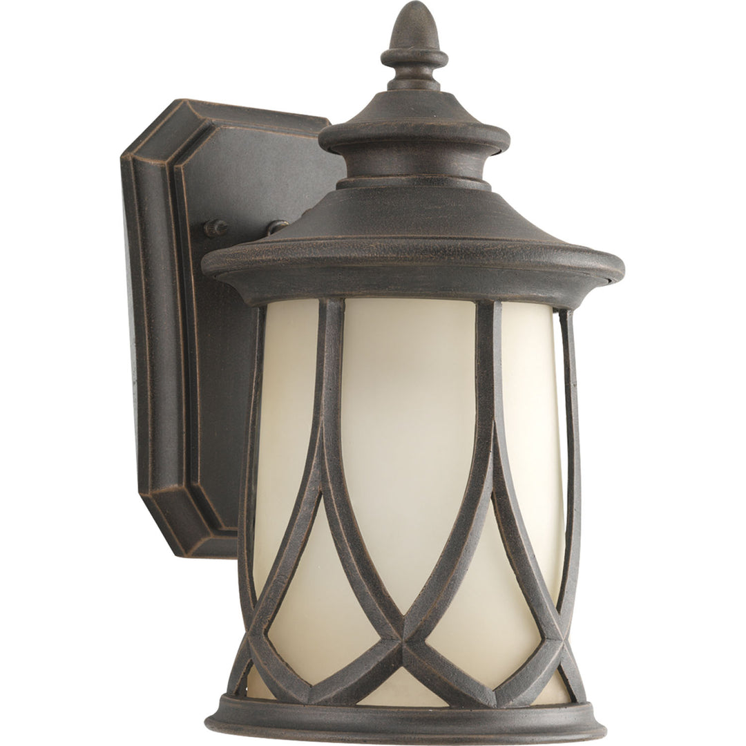 Progress Lighting P5987-122 Resort One Light Wall Lantern Outdoor Bronze / Dark