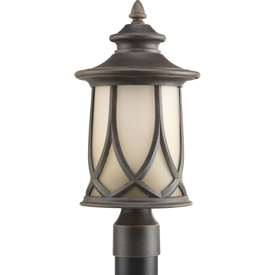 Progress Lighting P6404-122 Resort One Light Post Lantern Outdoor Bronze / Dark