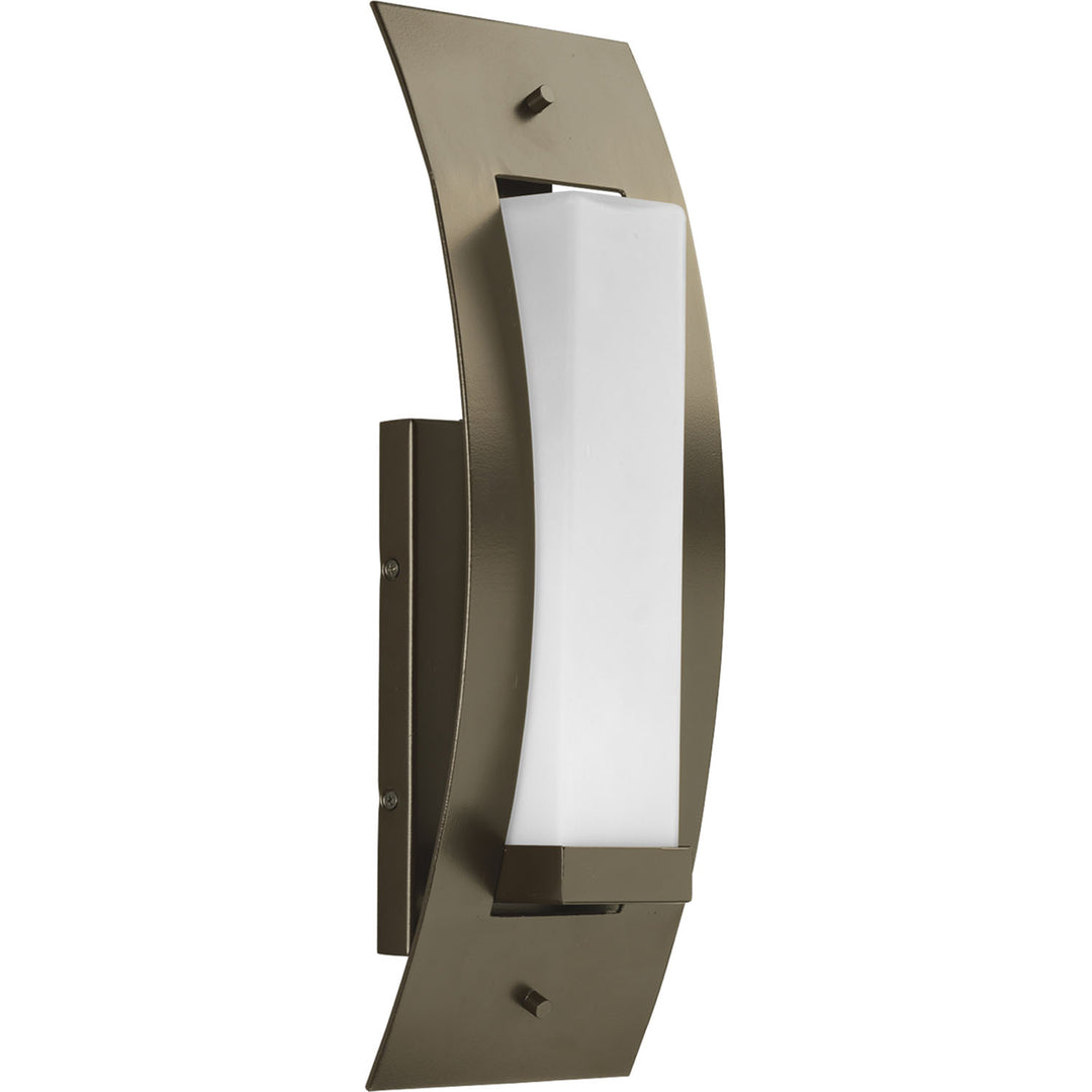 Progress Lighting P6603-20 Peek-A-Boo One Light Wall Lantern Outdoor Bronze / Dark