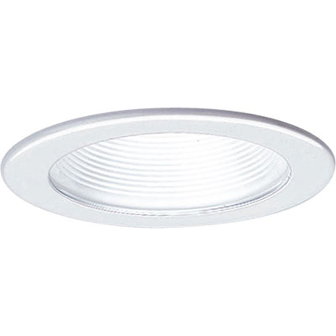 Progress Lighting P8044-28 Recessed - Trim 4" Step Baffle Trim For 4" Housing Recessed Light White